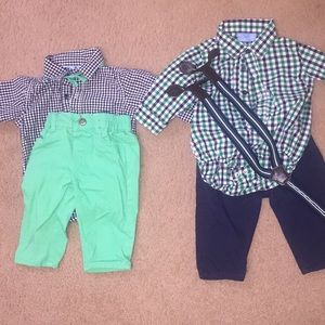 2 Baby Boy Outfits